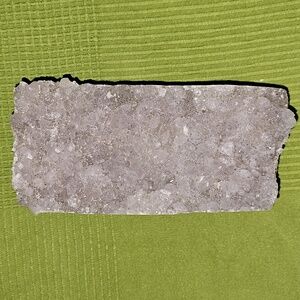 Large Amethyst Geode Cluster Lamp With Wood Lamp Base